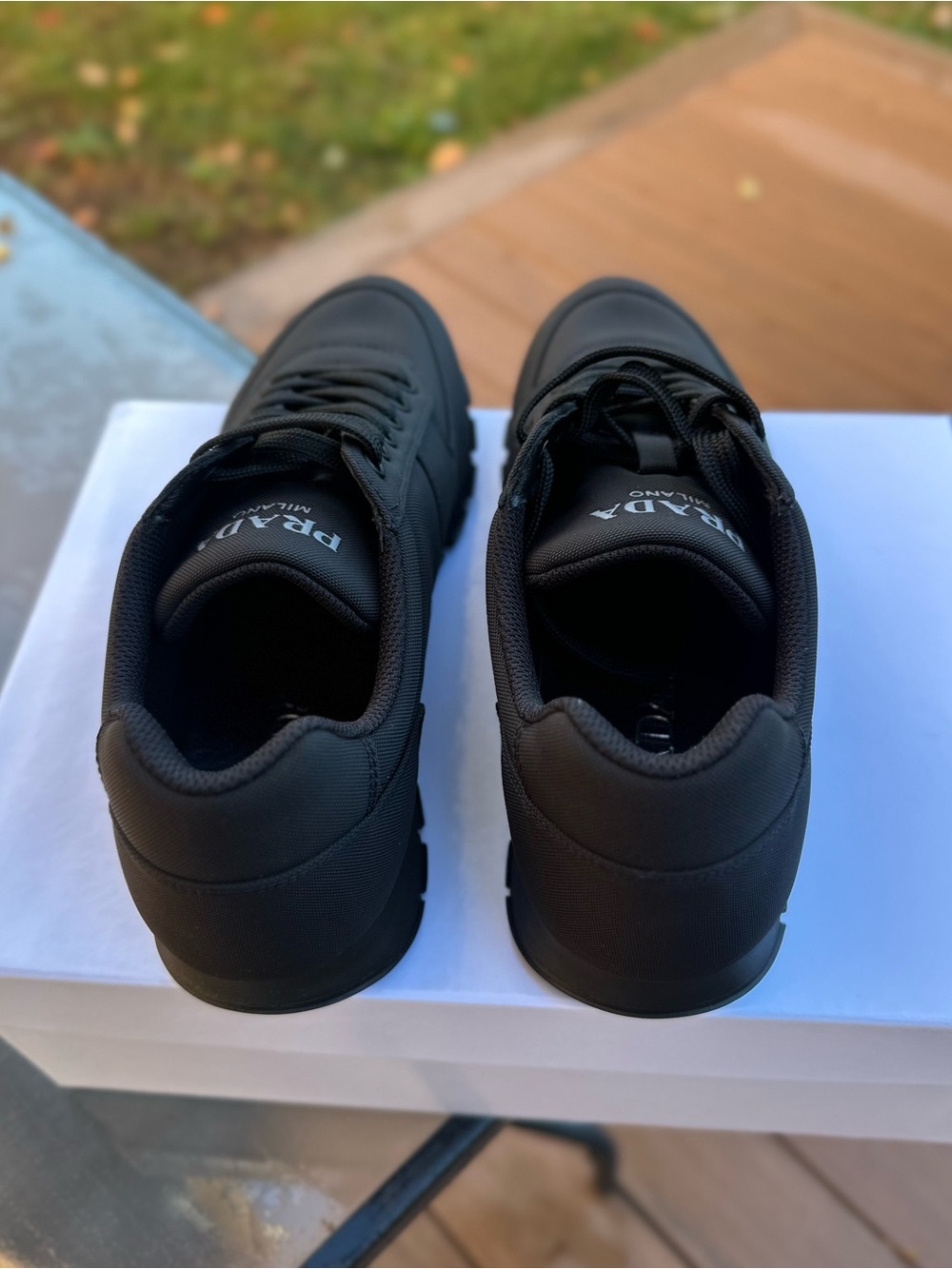 Prada Black Low-Top Men’s Sneakers